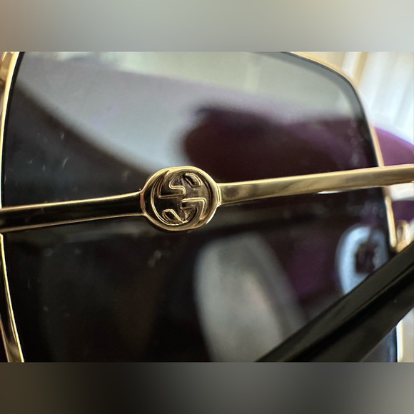 GUCCI SUPREME GG04145 UNISEX SQUARE GG PRINT MONOGRAM MIRROR SUNGLASSES - Picture 9 of 17